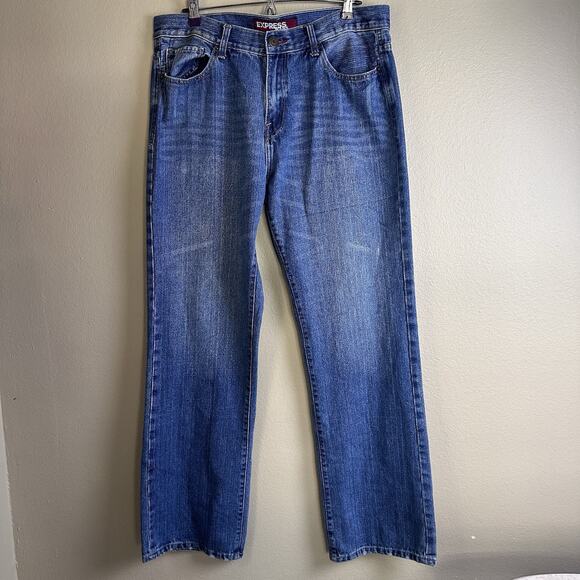 Express Jeans Men, 36x34, Kingston Bootcut reg rise - Picture 1 of 11
